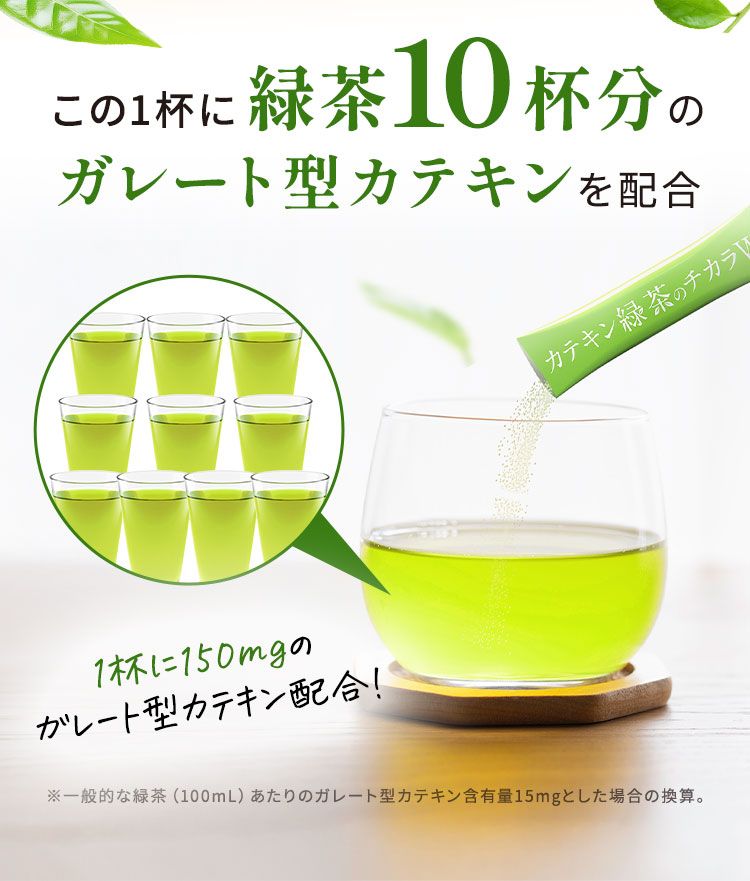 公式】カテキン緑茶のチカラW｜サンテミナ株式会社